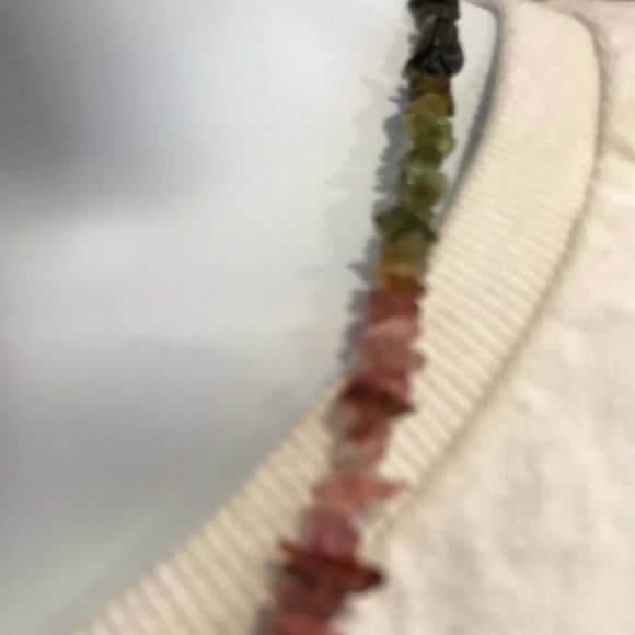 Tourmaline Necklace Multi Color - Picture 4 of 5